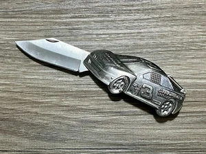 Dale Earnhardt Sr. #3 Die Cast Nascar Folding Pocket Knife Action Stainless - Picture 1 of 7