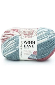 Filato marca Lion Wool Ease Fair Isle, Merlot/carbone di carbone, 5,3 once, 348 iarde - Foto 1 di 4