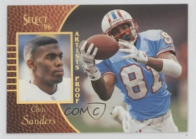 1996 Select Artist's Proof Chris Sanders #14 - Image 1 of 2