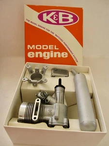 Vintage K&B no 5900 Sportster .45 R/C Model Engine Airplane Motor w Instructions - Picture 1 of 11