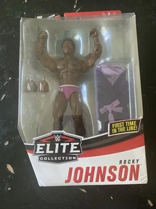 Mattel WWE Rocky Johnson Elite Collection Wrestling Action Figure 2020 WWF - Picture 1 of 2