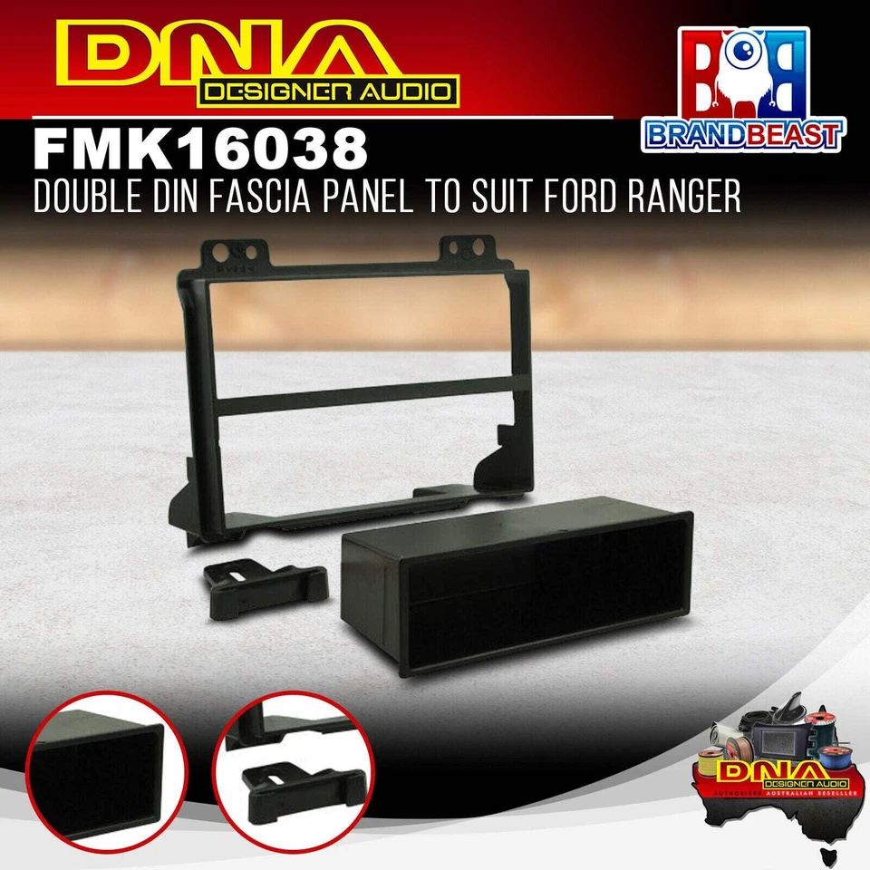 DNA FM-K16038 Single/Double DIN Fascia Panel To Suit Ford Fiesta - image 1 of 1