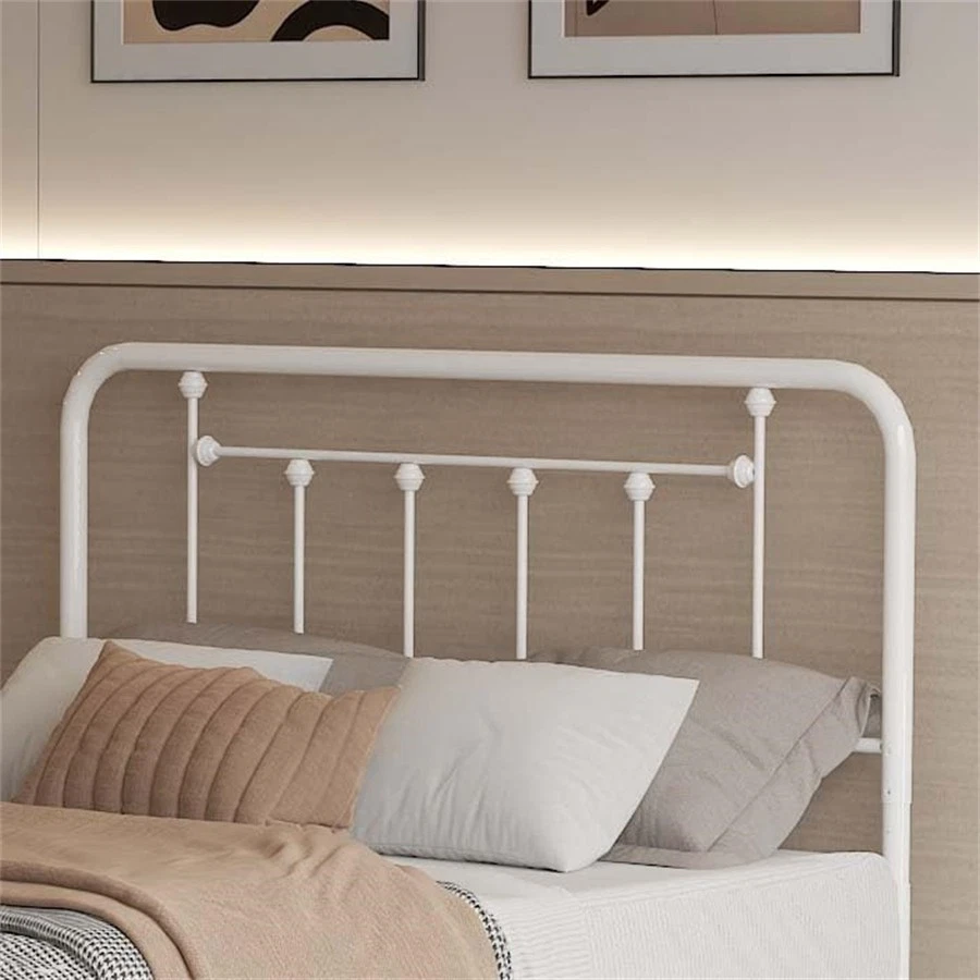 CAJA ABIERTA - Cabecero de metal solo doble/completo/cabecero tamaño king para dormitorio Foto 1 de 1