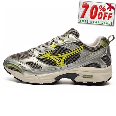 Mizuno Style Sport MXR Baskets Hommes Rétro Décontracté Créateur Mode Gris - Photo 1/4