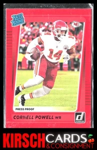 Cornell Powell 2021 Donruss #289 Press Proof Red Kansas City Chiefs - Picture 1 of 2