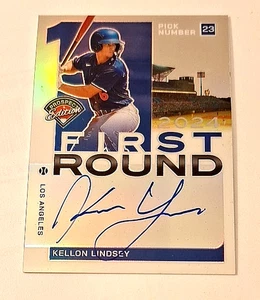 2024 Panini Prospect Edition First Round Sigs #KL Kellon Lindsey Auto #94/99 - Picture 1 of 3