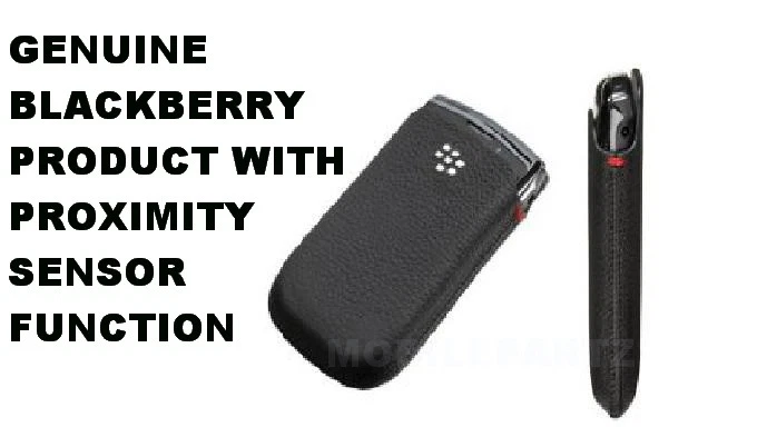 Funda de bolsillo genuina BlackBerry para Torch 9800 9810 con sensor de proximidad Foto 1 de 1