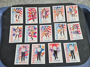 1991-92 Skybox USA Dream Team (Set of 14 Cards) - BARCELONA - All players HOFers - Picture 1 of 5