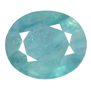 0.57 ct Oval Cut (6 x 5 mm) Unheated / Untreated Greenish Blue Grandidierite - Picture 1 of 1