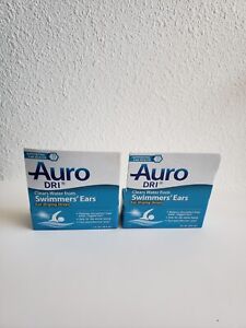  2 Auro Dri Clears Water For Swimmers Ears Ear Drying Drops 1 fl oz (29.6 ml)