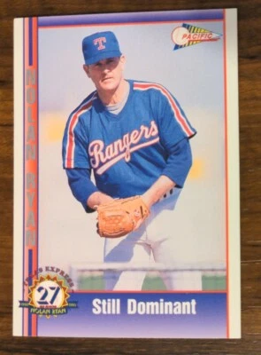 NOLAN RYAN 1993 Pacific 27th Season Baseball Card #209 Texas Rangers - Image 1 of 2