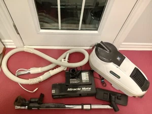 Miracle Mate Superior Systems Canister vacuum + POWER HEAD NOZZLE TESTED WORKS+ - Picture 1 of 6