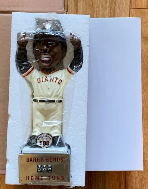 Bobble Dobble Gigantes de San Francisco Barry Bonds Contador Bobblehead Envío Gratis Foto 1 de 1