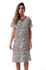Just Love Women's Nightgown Sleep Dress - Soft and Comfortable Short Sleeve