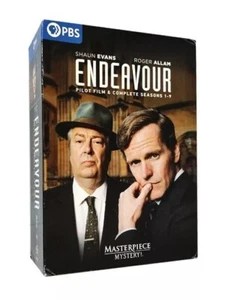 Masterpiece: Endeavour Complete Collection Seasons 1-9 (DVD, 20-Disc Box Set) - Afbeelding 1 van 2