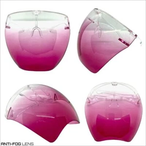 Oversized Bubble Face Shield Visor SUN GLASSES Protective Eyewear Anti Fog Lens - Picture 1 of 12