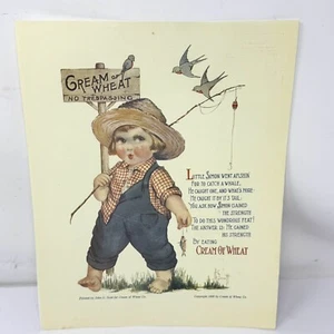 Cream of Wheat Print Ad Right No Trespassing 1922 Reproduction 10.5 X 13.5” - Picture 1 of 6