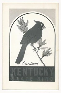 Cardinal - Kentucky State Bird RPPC - Imagen 1 de 2
