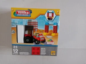 New in Box TONKA Mighty Builders Construction Truck Playset Toy 12 Pieces - Picture 1 of 11