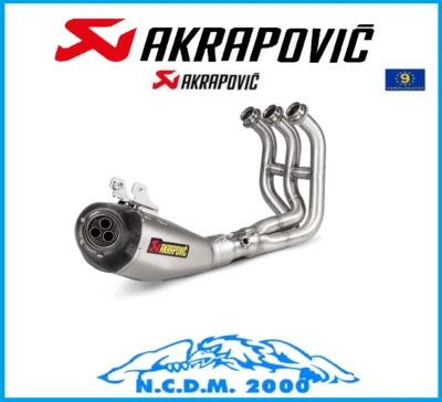 Titanium Approved Akrapovic Full Exhaust for Yamaha MT09/FZ09 2017 2020 - Изображение 1 из 4