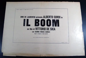 bustafoto vuota film IL BOOM - Alberto Sordi Gianna Maria Canale V.De Sica 1963 - Picture 1 of 1