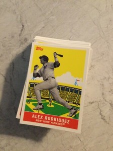 Alex Rodriguez New York yankees ff10 2007 topps flashback Friday’s  