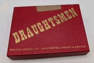 Vintage Draughtsmen / Checkers early plastic 30mm diameter complete set - Picture 1 of 4