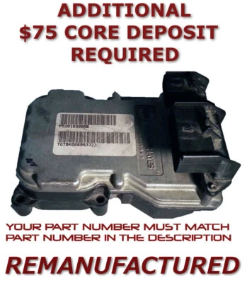 Módulo de control de bomba ABS REMAN 98 99 00 01 Dodge Durango P52010390AB >CAMBIO<  Foto 1 de 2
