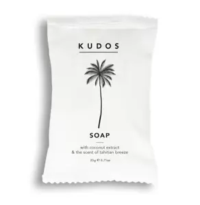 Bulk Lot 100 x Kudos Coastal Soap Sachet 15g | Bnb Supplies - Picture 1 of 3