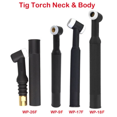 WP 9F, WP 17F, WP 26F, WP 18F, Flexi Type Tig Torch Necks & Body for Welding New