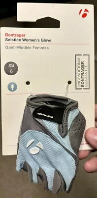 Bontrager Women’s Small Bike Glove - Blue - 519458 - Image 1 of 2