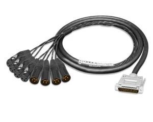 Rush Order Digital DB25 to XLR | Mogami 3162 & Neutrik Gold | Standard | 3 Feet - Picture 1 of 1