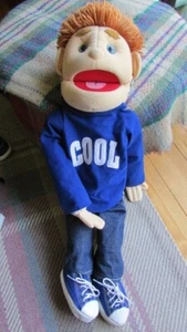 Vintage Puppet Sunny & Co Cool Boy Kid Large Full Size 44” Hand Puppet 2002 - Picture 1 of 3