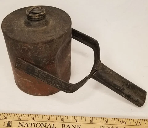 Antique Tin Parade Torch Light Lantern Gas Oil Kerosene Cover