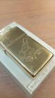 Oil Lighter Slim Model No. Gold 82 Year With Case ZIPPO