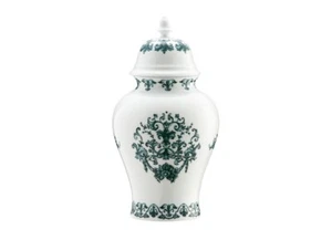 Richard Ginori Babele Verde Vaso Potiche H. 31 cm con Coperchio - Photo 1/1