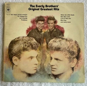 The Everly Brothers Original Greatest Hits LP 1970 UK Press Album In Ex-Cond - Picture 1 of 12