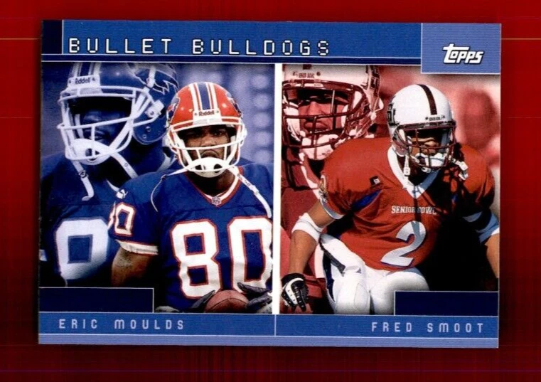 2001 Topps Combos #TC18 Eric Moulds/Fred Smoot - Image 1 of 2