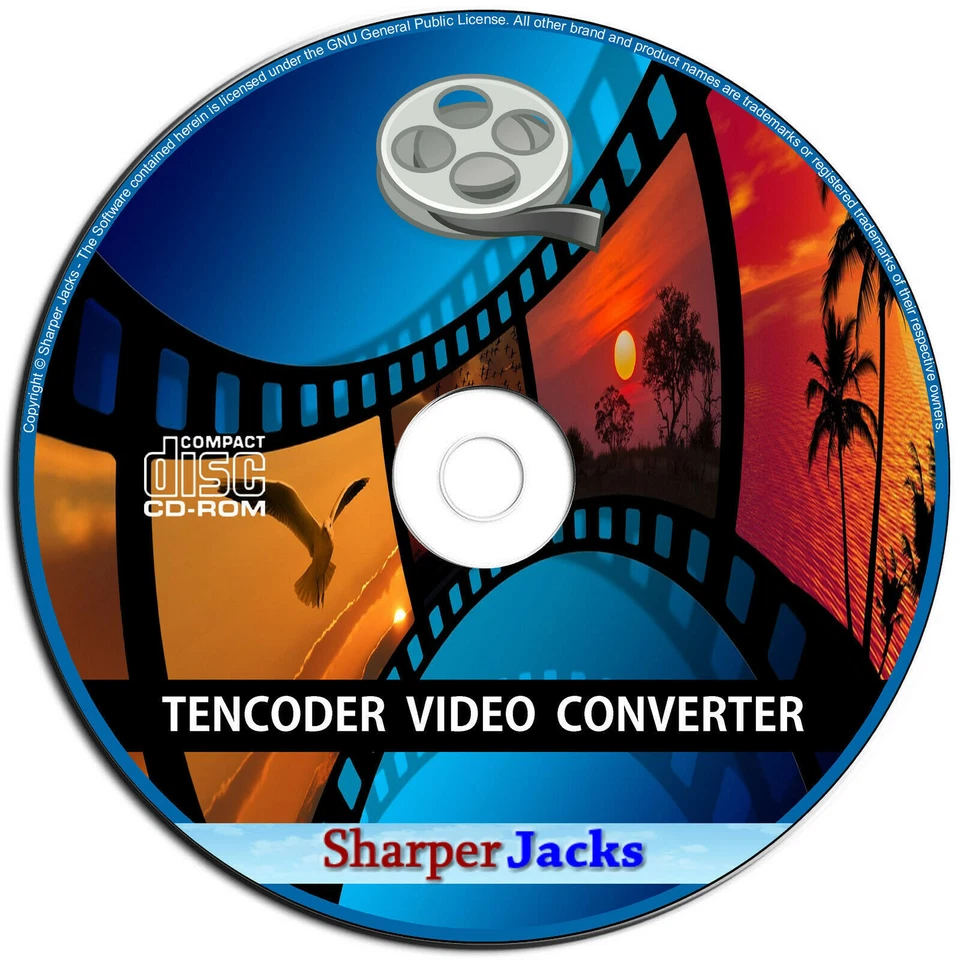 NEW & Fast Ship! TEncoder Convert & Download YouTube Movies / Videos / Music CD - Image 1 of 4