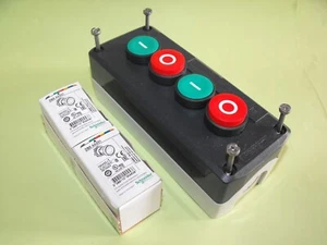 SCHNEIDER ELECTRIC XALD04.Botón de parada de arranque ZB5AA331.NUEVO - Imagen 1 de 11