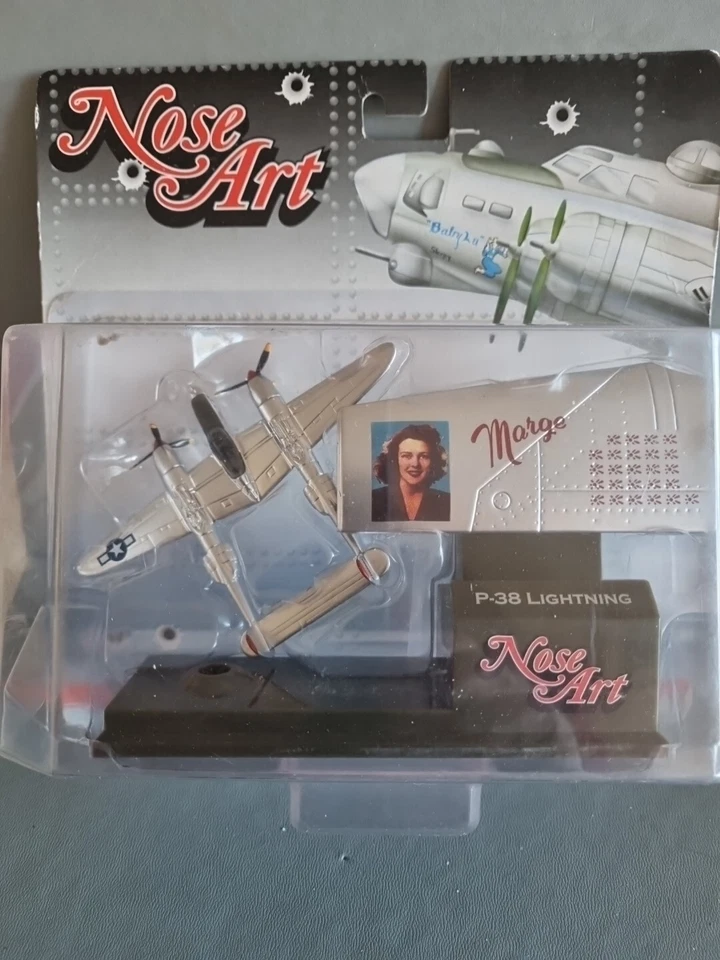 Corgi~Nose Art~P-38 Lightning with Nose Art - Marge~ CS90363~New - Image 1 of 1