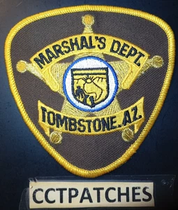 TOMBSTONE, ARIZONA MARSHAL'S DEPARTMENT SHOULDER PATCH AZ - Picture 1 of 2