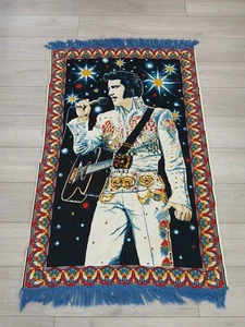 Vintage Elvis Presley Aloha From Hawaii Wall Hanging Tapestry 53x35  - Picture 1 of 7