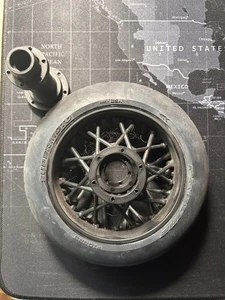 Pro-Line Racing Supermoto V2 S3 Rear Tire and Front Used, With HUBS - Picture 1 of 4