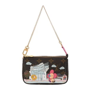 LOUIS VUITTON Monogram Mini Pochette Accessoires Vivienne Brown 800000142183000 - Picture 1 of 10