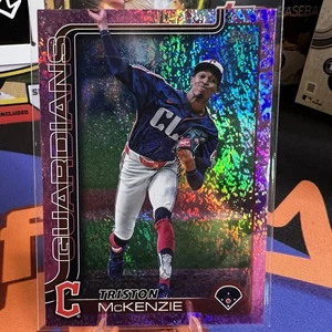 2025 Topps Series 2 - Pink Holo Parallel - #645 - Triston McKenzie - SP - Bild 1 von 9