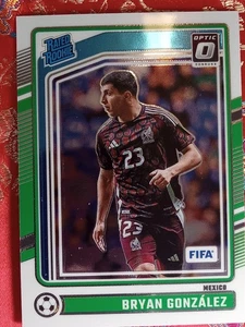 Bryan Gonzalez 2024-25 Donruss Fútbol Clasificado Novatos #180 México RC - Imagen 1 de 1