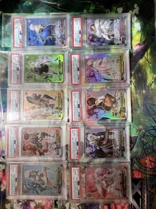 Weiss Schwarz Trading Card PSA10 Nikke Box Promo All Types 10 Serial Numbers - Picture 1 of 11