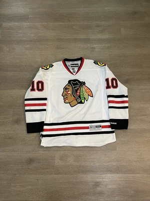 Chicago Blackhawks Patrick Sharp #10 Hockey Jersey Men Size XL White Reebok NHL - Image 1 of 4