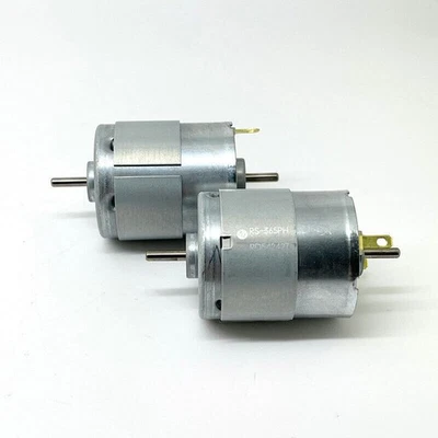 MARKENLOS Mabuchi RS-365PH 365SH DC 6V-24V 12V 4000RPM Dual Shaft Round Electric Motor